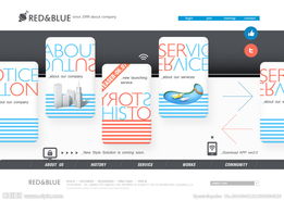 韓國精品網頁模板圖片在網頁與網站設計中的創新應用